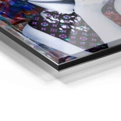 Audrey Hepburn 24 Audrey Hepburn -Artmind 1491 wandbild artmind acrylglas galerie bond detail acryl