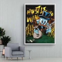 Hustle To Win 18 Hustle To Win -Artmind 1492 7 wandbild artwork artmind leinwandbilder canva kunst bilder