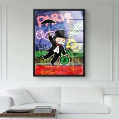 Flying Monopoly 19 Flying Monopoly -Artmind 1511wandbild artwork artmind leinwandbilder canva kunst bilder