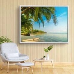 Palm Beach 19 Palm Beach -Artmind 1515 8 kunstwerk wandbild leinwand canva artmind kunst kaufen