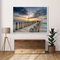 Sunset Pole 23 Sunset Pole -Artmind 1519 kunstwerk wandbild leinwand canva artmind kunst kaufen