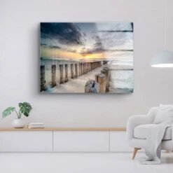 Sunset Pole 21 Sunset Pole -Artmind 1519 11 kunstwerk wandbild leinwand canva artmind kunst kaufen