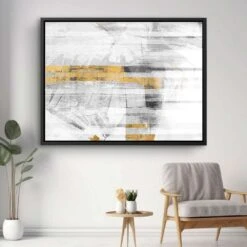 Abstract Golden Stripes 20 Abstract Golden Stripes -Artmind 1535 5 kunstwerk wandbild leinwand canva artmind kunst kaufen