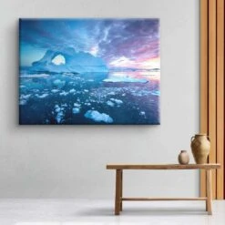 Floating Iceberg 20 Floating Iceberg -Artmind 1543 4 kunstwerk wandbild leinwand canva artmind kunst kaufen