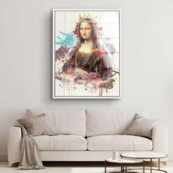 Queen Mona Lisa 19 Queen Mona Lisa -Artmind 1550 10 wandbild artwork artmind leinwandbilder canva kunst bilder
