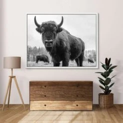 Auerochsen Bulle 20 Auerochsen Bulle -Artmind 1559 kunstwerk wandbild leinwand canva artmind kunst kaufen