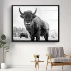 Auerochsen Bulle 19 Auerochsen Bulle -Artmind 1559 5 kunstwerk wandbild leinwand canva artmind kunst kaufen