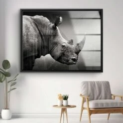 Rhino Portrait 18 Rhino Portrait -Artmind 1567 5 kunstwerk wandbild leinwand canva artmind kunst kaufen