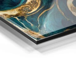 Golden Blocean I 21 Golden Blocean I -Artmind 1580 wandbild artmind acrylglas galerie bond detail acryl