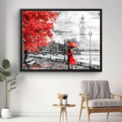 London - Kiss 20 London - Kiss -Artmind 1591a 5 kunstwerk wandbild leinwand canva artmind kunst kaufen