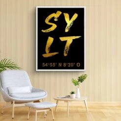 Sylt - Koordinaten 19 Sylt - Koordinaten -Artmind 1644 6 wandbild artwork artmind leinwandbilder canva kunst bilder