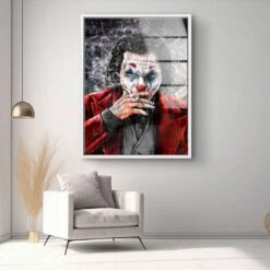 Smoking Joker 19 Smoking Joker -Artmind 1652 9 wandbild artwork artmind leinwandbilder canva kunst bilder