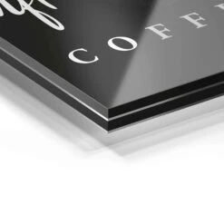 Life Begins After Coffee -Artmind 2015 wandbild artmind acrylglas galerie bond detail acryl