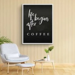Life Begins After Coffee -Artmind 2015 6 wandbild artwork artmind leinwandbilder canva kunst bilder