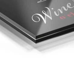 Wine O' Clock 22 Wine O' Clock -Artmind 2030 wandbild artmind acrylglas galerie bond detail acryl
