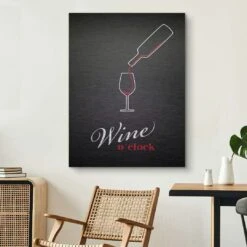 Wine O' Clock 18 Wine O' Clock -Artmind 2030 5 wandbild artwork artmind leinwandbilder canva kunst bilder