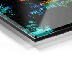 Be A Voice 24 Be A Voice -Artmind 3008 wandbild artmind acrylglas galerie bond detail acryl