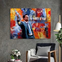 Money Rain 22 Money Rain -Artmind 3015 9 kunstwerk wandbild leinwand canva artmind kunst kaufen