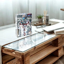 Acrylblock - Football Hustlin 7 Acrylblock - Football Hustlin -Artmind acrylblock Footballhustlin 1