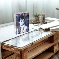 Acrylblock - Audrey Hepburn 8 Acrylblock - Audrey Hepburn -Artmind acrylblock audrey hepburn kunstwerk pop art 1