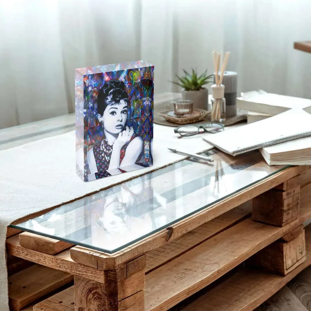 Acrylblock - Audrey Hepburn 5 Acrylblock - Audrey Hepburn – Bild 3