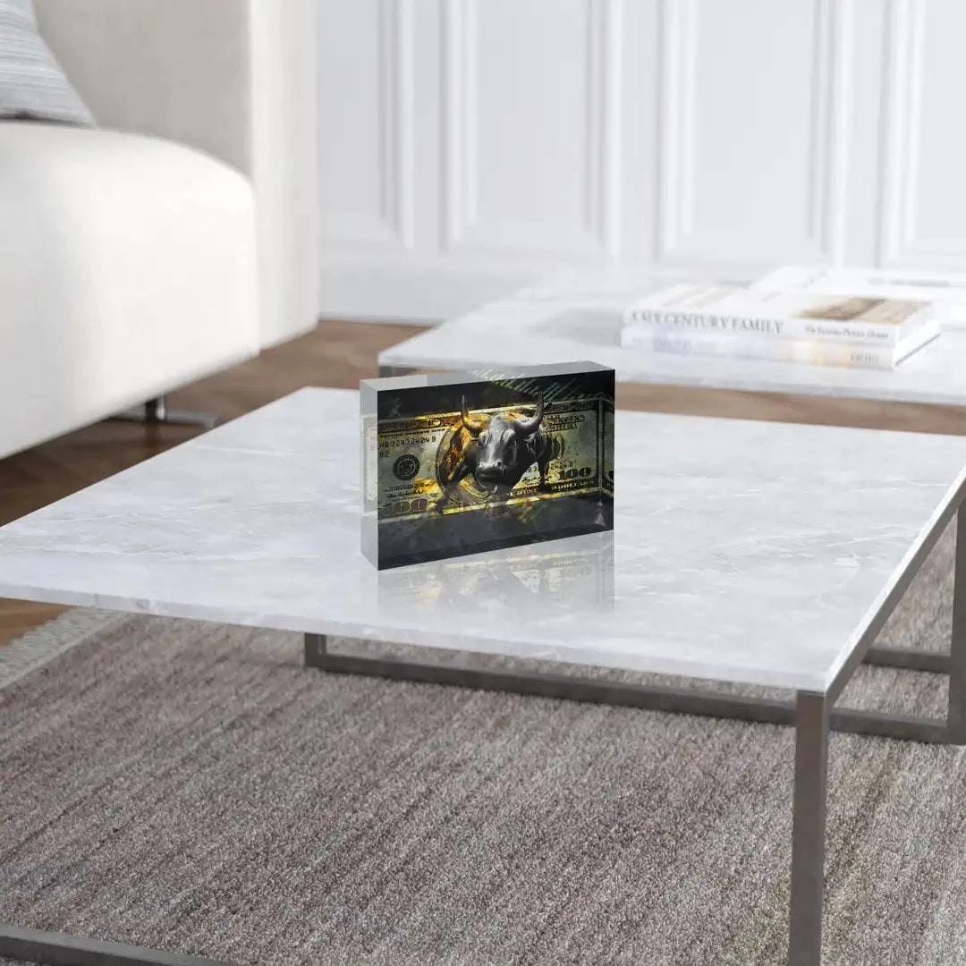 Acrylblock - Wall Street Bull 6 Acrylblock - Wall Street Bull – Bild 4