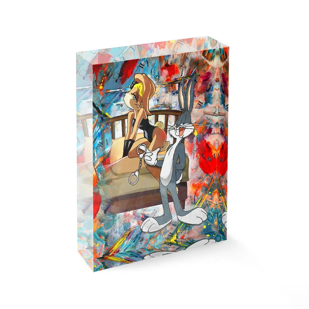 Acrylblock - Bedtime 3 Acrylblock - Bedtime