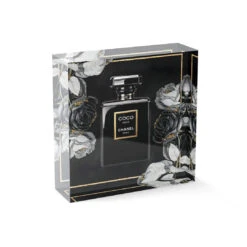 Acrylblock - Chanel On Flower