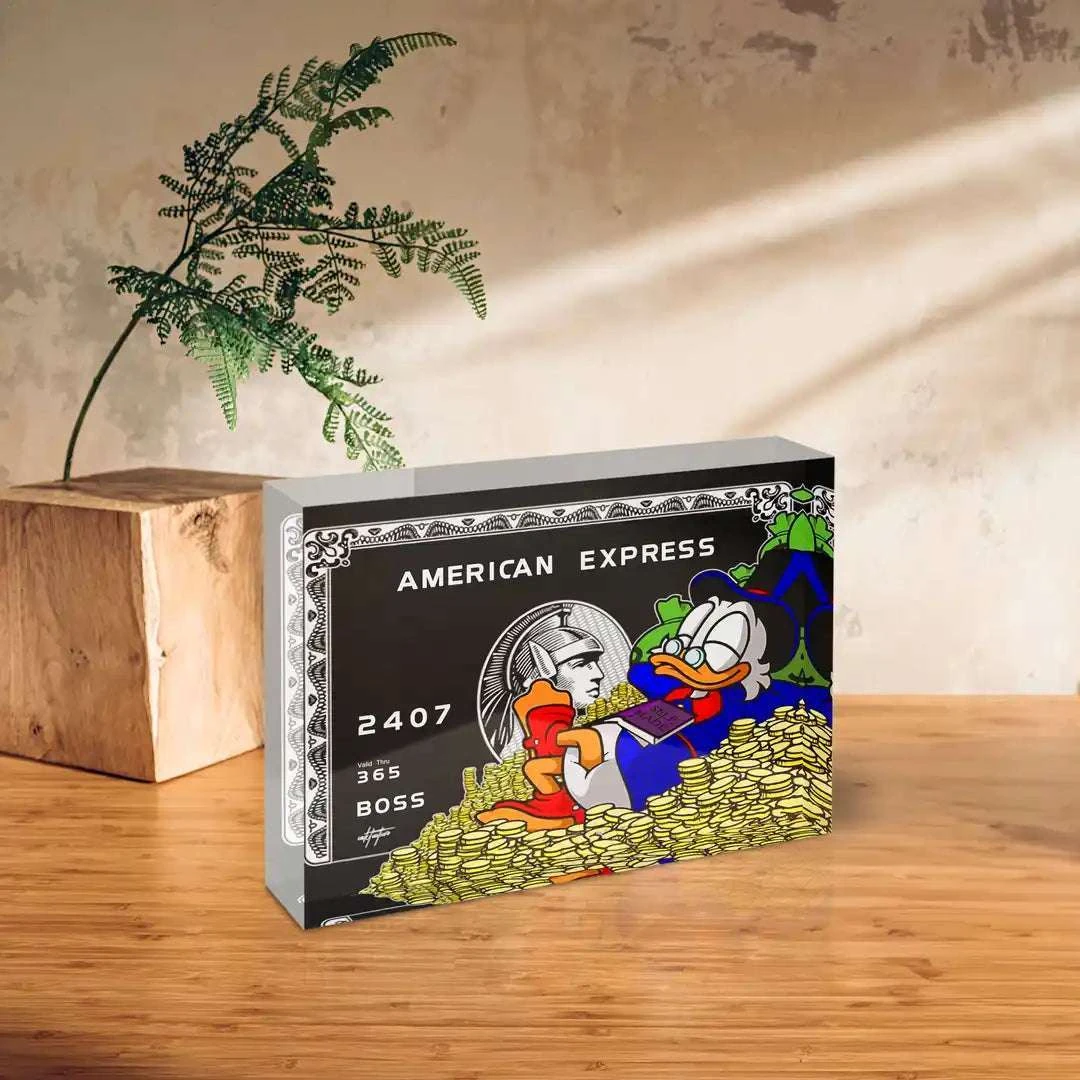 Acrylblock - American Express 5 Acrylblock - American Express – Bild 3