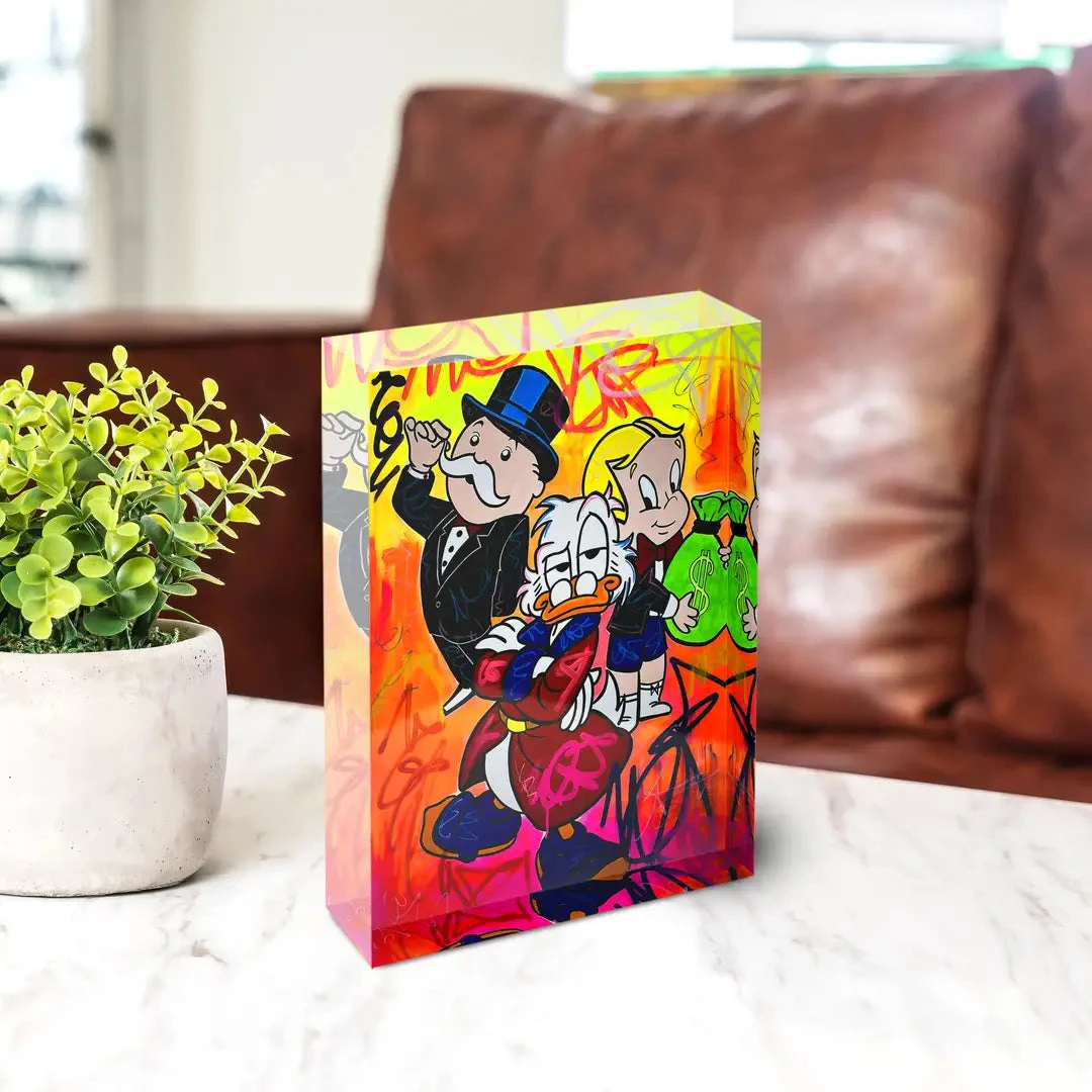 Acrylblock - Money Gang 4 Acrylblock - Money Gang – Bild 2