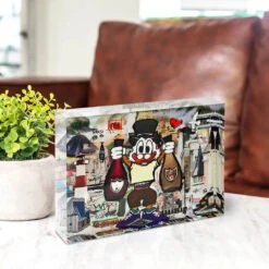 Acrylblock - Sylt - Life 8 Acrylblock - Sylt - Life -Artmind acrylblock dagobert sylt leben champagner artmind 2