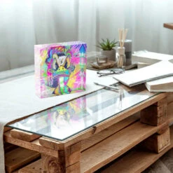 Acrylblock - Angry Duck 8 Acrylblock - Angry Duck -Artmind acrylblock donald duck pop art 4