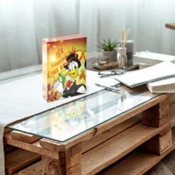 Acrylblock - Time For Vegas 8 Acrylblock - Time For Vegas -Artmind acrylblock donald las vegas kunstwerk 2