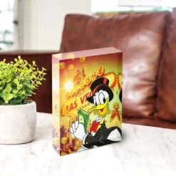 Acrylblock - Time For Vegas 7 Acrylblock - Time For Vegas -Artmind acrylblock donald las vegas kunstwerk 3