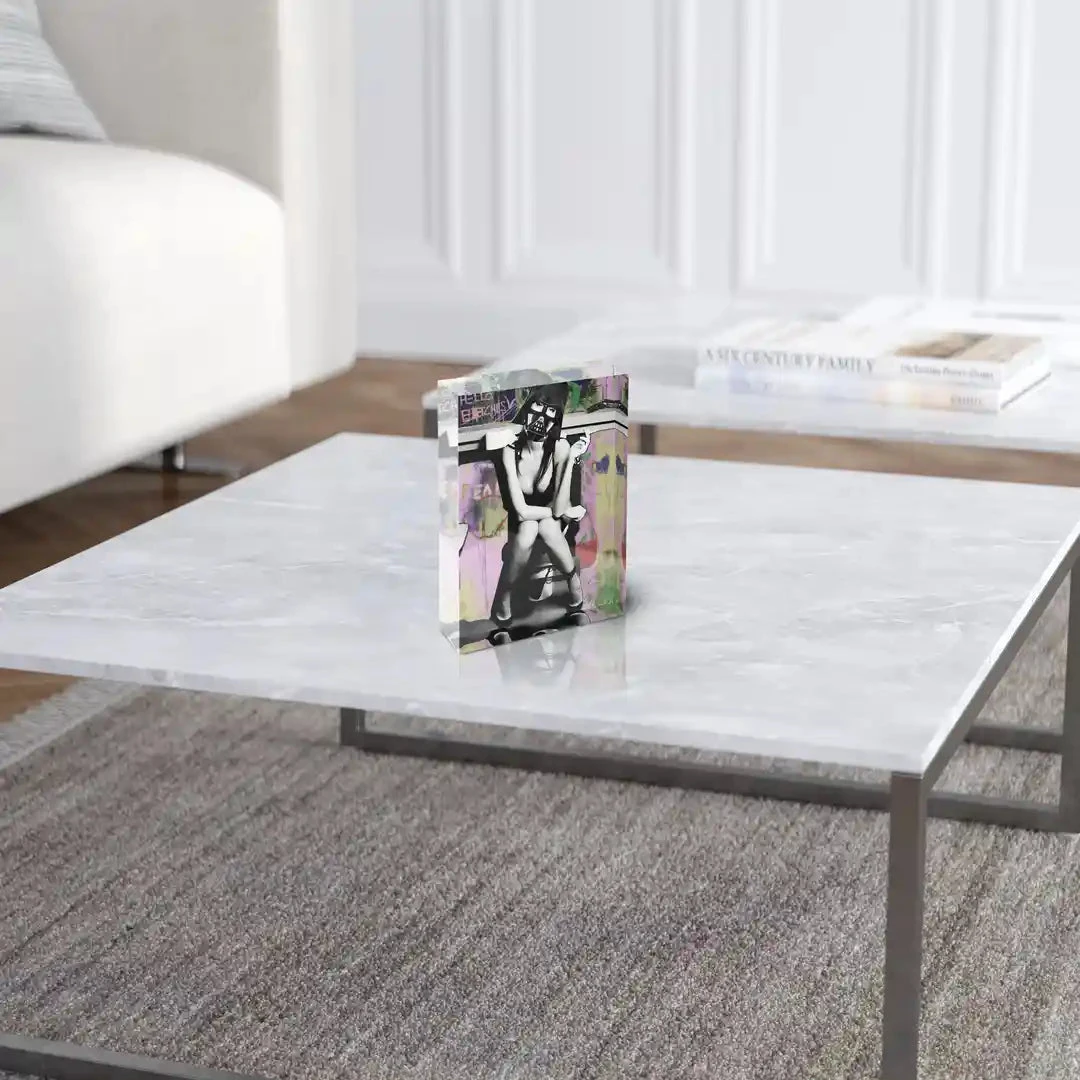 Acrylblock - Toilet Break 6 Acrylblock - Toilet Break – Bild 4