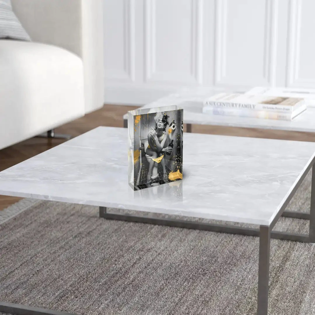 Acrylblock - Never Mind 6 Acrylblock - Never Mind – Bild 4