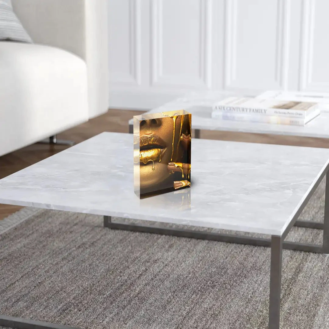 Acrylblock - Golden Glossy 6 Acrylblock - Golden Glossy – Bild 4