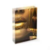 Acrylblock - Golden Glossy 1 Acrylblock - Golden Glossy -Artmind acrylblock golden face lippen 4
