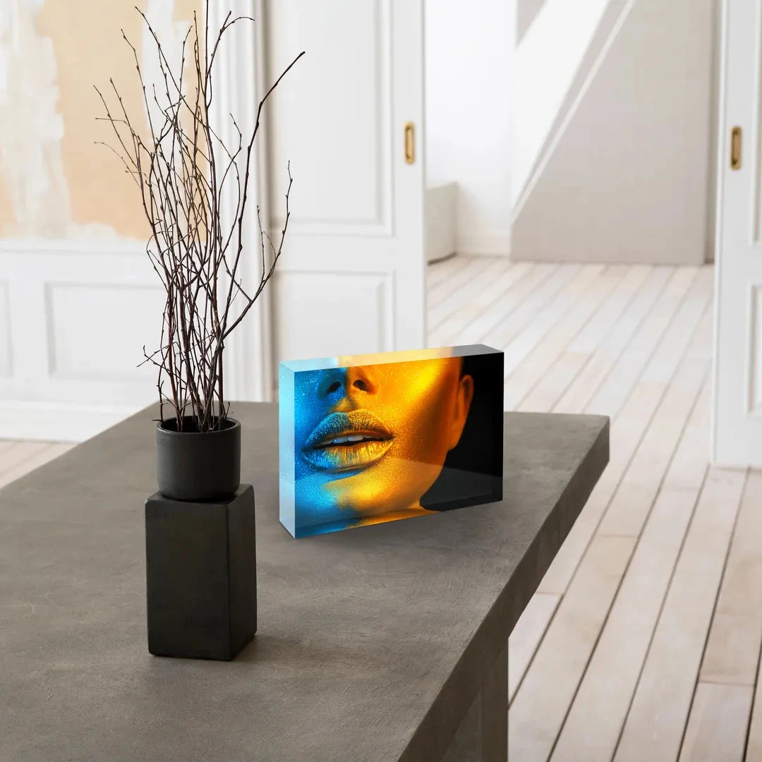 Acrylblock - Shining Face 5 Acrylblock - Shining Face – Bild 3