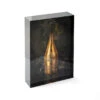 Acrylblock - Golden Pearl II 1 Acrylblock - Golden Pearl II -Artmind acrylblock goldene chmapagner flasche 4