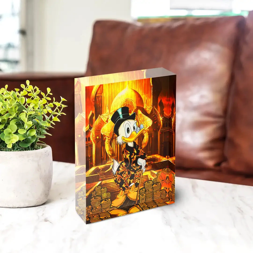 Acrylblock - Gold Rush 4 Acrylblock - Gold Rush – Bild 2