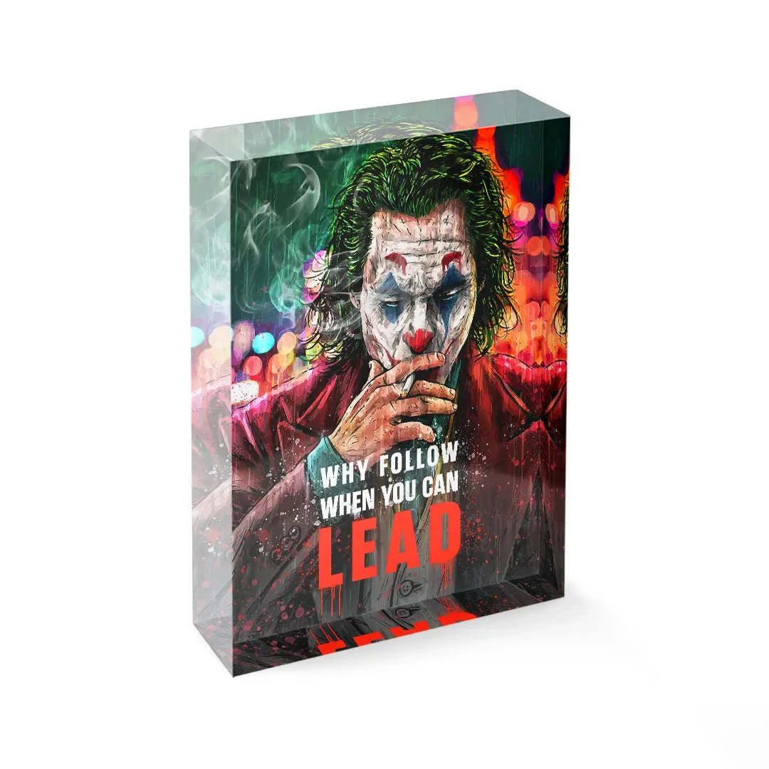 Acrylblock - You Can Lead 3 Acrylblock - You Can Lead