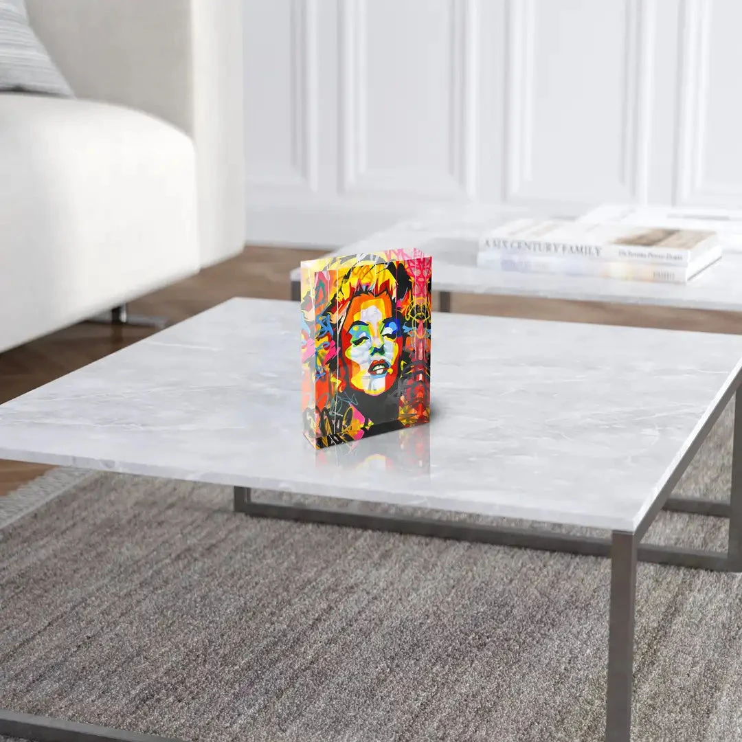 Acrylblock - Colorful Marilyn 6 Acrylblock - Colorful Marilyn – Bild 4