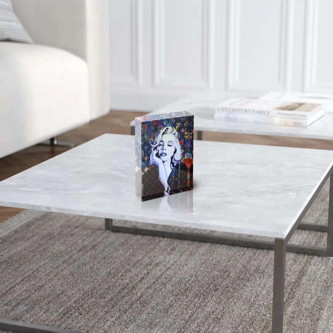 Acrylblock - Marilyn Monroe 6 Acrylblock - Marilyn Monroe – Bild 4