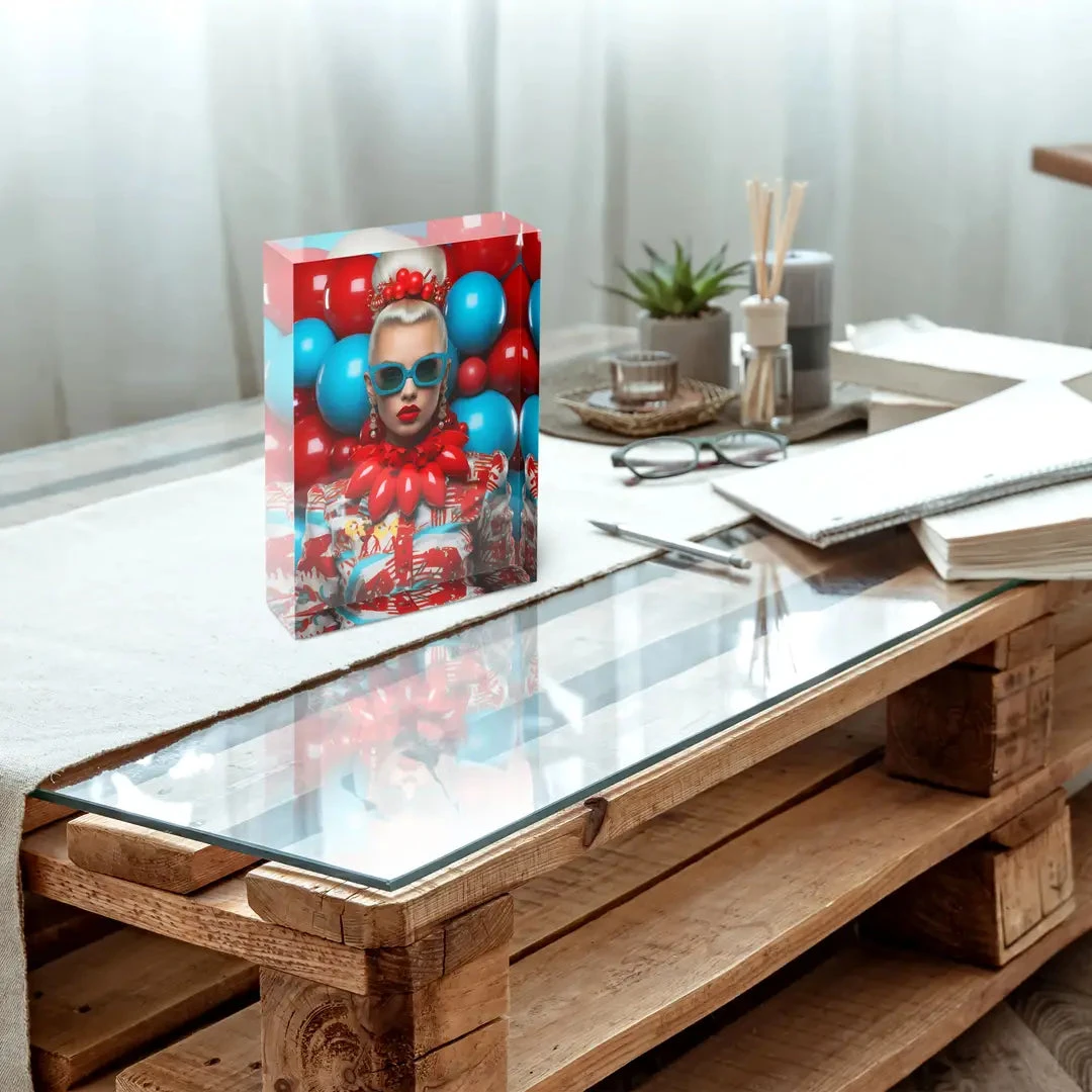 Acrylblock - Miami X-mas 4 Acrylblock - Miami X-mas – Bild 2