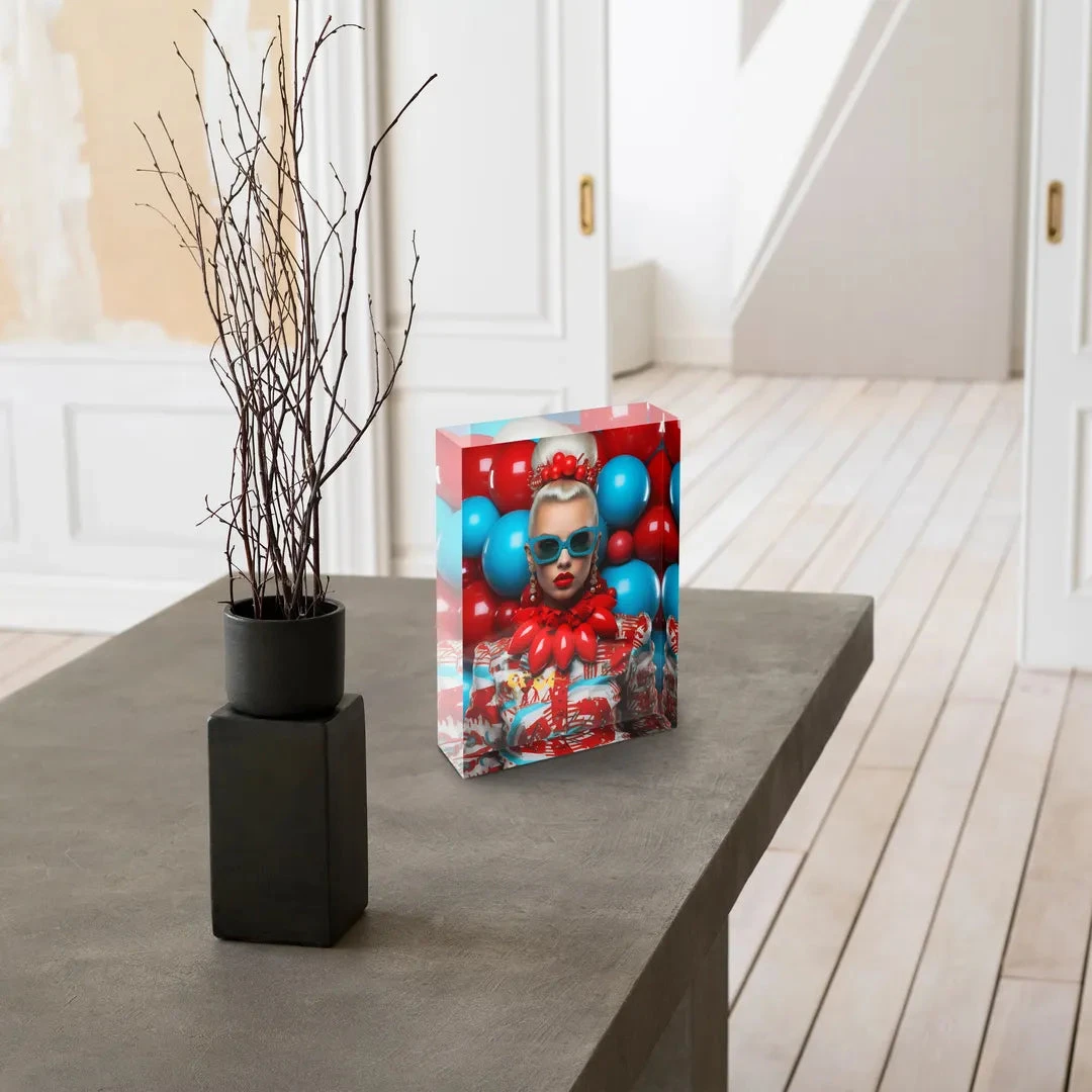 Acrylblock - Miami X-mas 5 Acrylblock - Miami X-mas – Bild 3