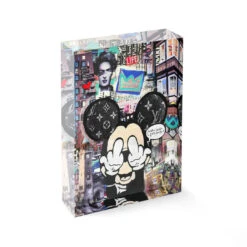 Acrylblock - More Love - Less Hate