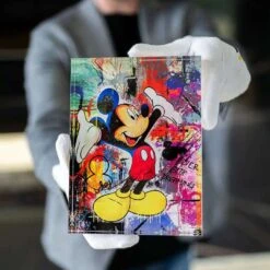 Acrylblock - Time For Cuddle 8 Acrylblock - Time For Cuddle -Artmind acrylblock mickey maus artwork artmind