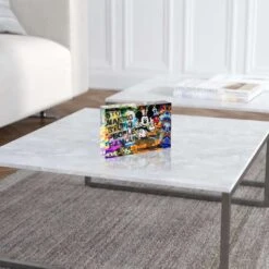 Acrylblock - Stupid People 9 Acrylblock - Stupid People -Artmind acrylblock mickey pop art kunstwerk 4