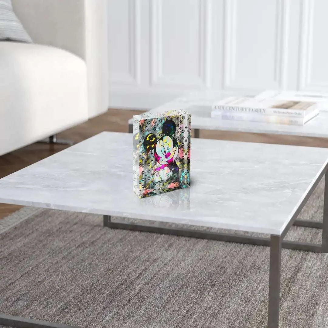 Acrylblock - Be Happy 6 Acrylblock - Be Happy – Bild 4